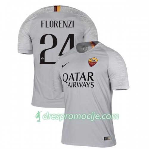 AS Roma Dres Florenzi 24 Gostujući 2018/19 Kratkih Rukava AS Roma Dres Florenzi 24 Gostujući 2018/19 Kratkih Rukava